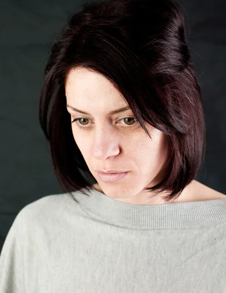 Sad abused woman — Stock Photo, Image