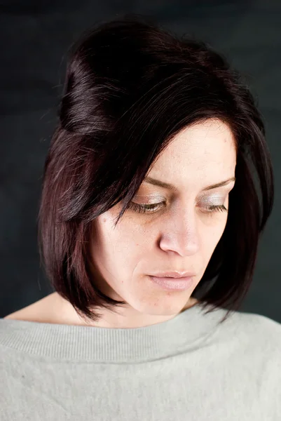 Triste abusado mulher — Fotografia de Stock