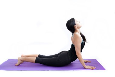 güzel kız pratik yoga