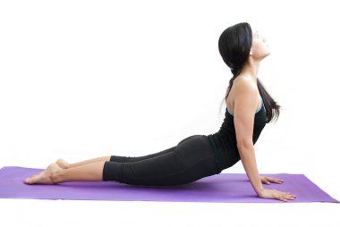 güzel kız pratik yoga