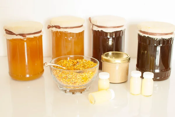 Honey bee products — Stock Photo, Image