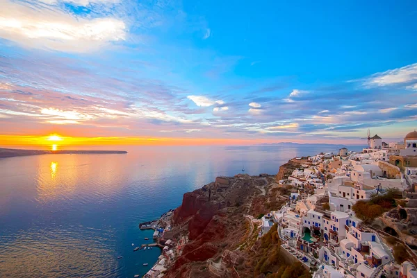 Santorini, Yunanistan — Stok fotoğraf