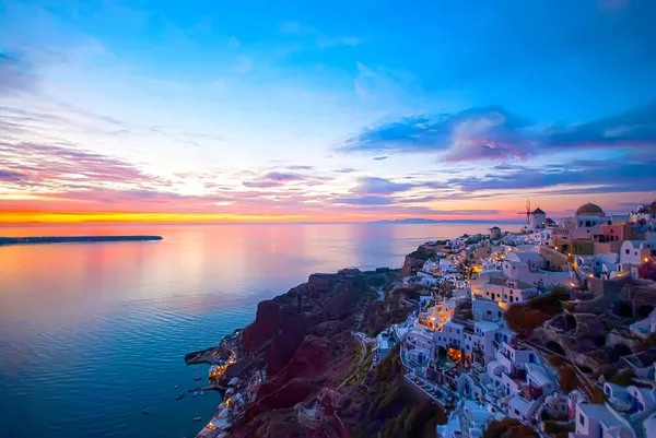 Santorini Grekland — Stockfoto