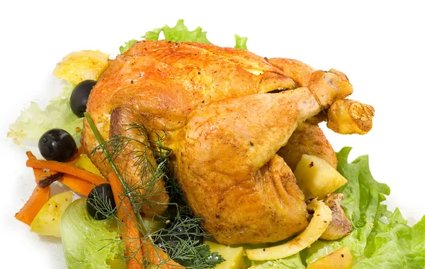 Pečené kuřecí masíčka — Stock fotografie
