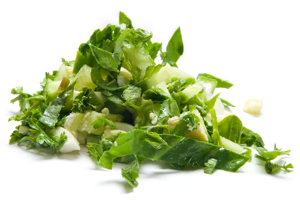 Spring sallad med färska grönsaker — Stockfoto