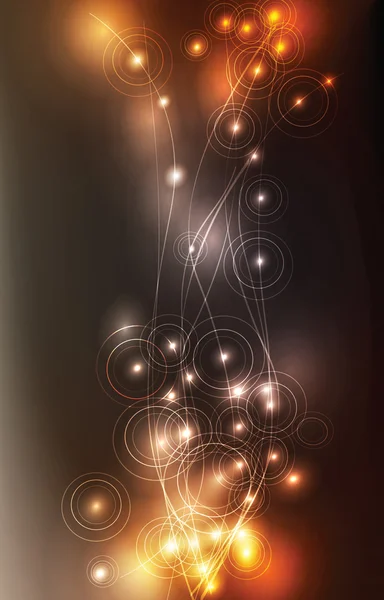 Abstract Vector Achtergrond - Kleurrijke Transparant Licht — Stockvector