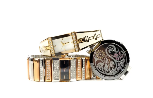 Femme montre-bracelet — Photo