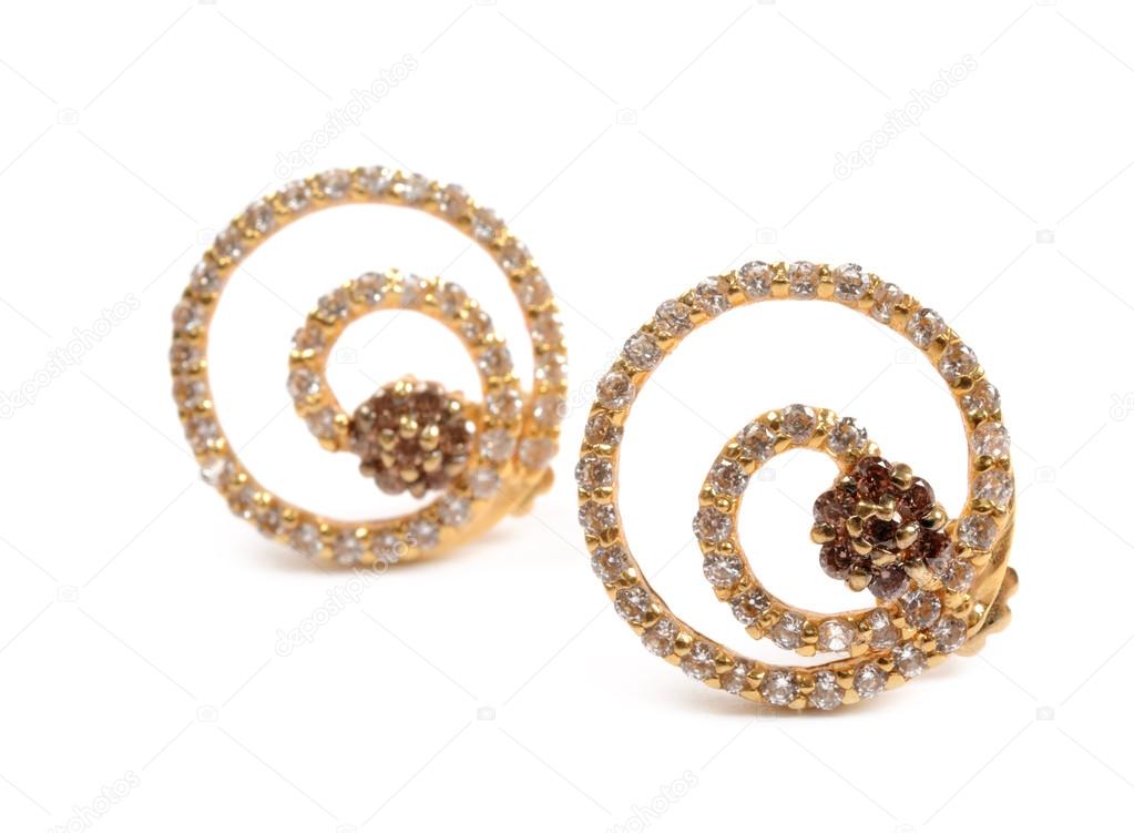 Golden earrings