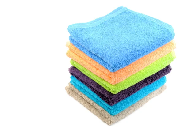 Pure cotton towels — Stock Photo, Image