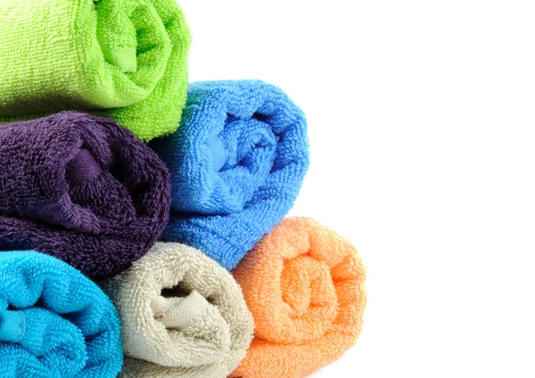 Pure cotton towels — Stock Photo, Image