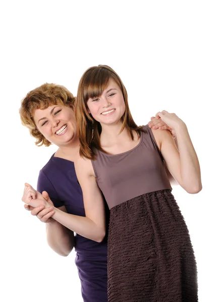 Madre feliz y doughter — Foto de Stock