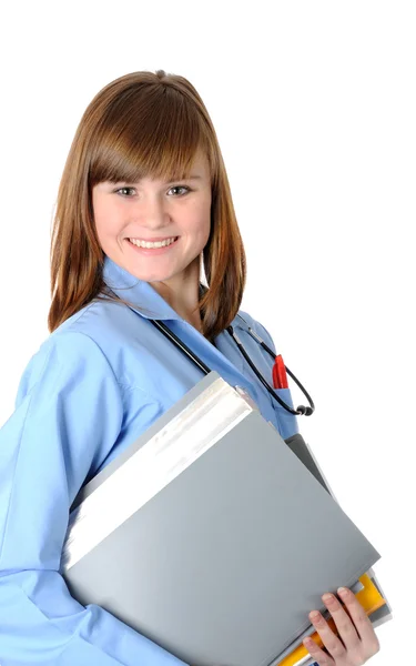 Beautiful young doctor — Stock Photo, Image