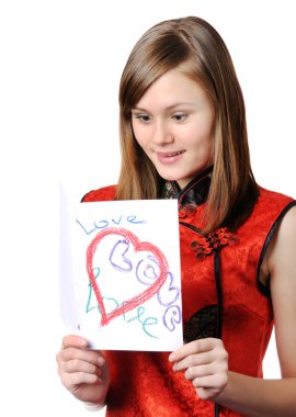 Sevgililer günü kartı