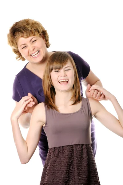 Happy mother and doughter — Stock Photo, Image