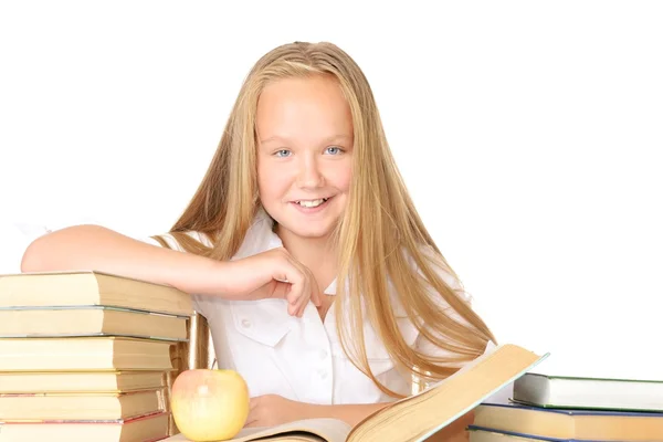 Menina da escola — Fotografia de Stock