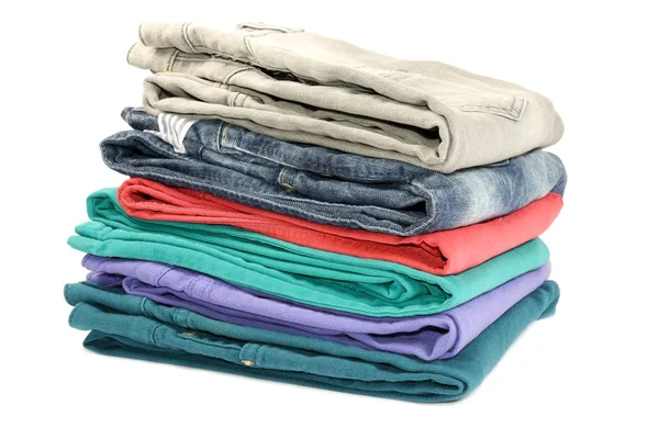 Colorful jeans — Stock Photo, Image