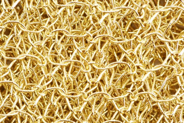 Knitted golden texture — Stock Photo, Image