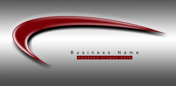 Logotipo rojo — Foto de Stock