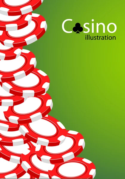 Casinofiches — Stockvector