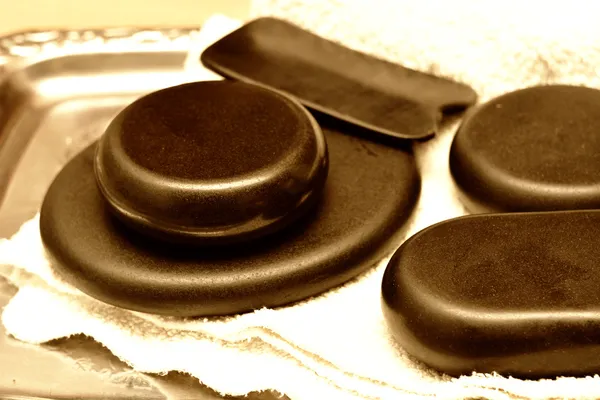 taş terapi ve masaj gua sha için donatım