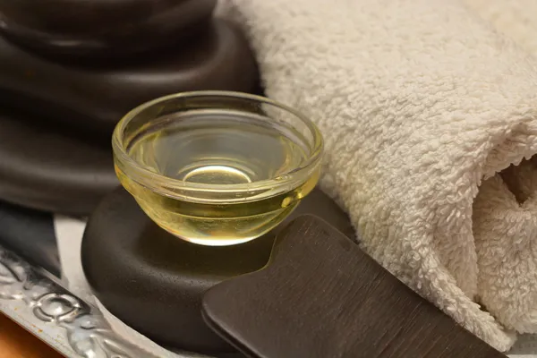 taş terapi ve masaj gua sha için donatım