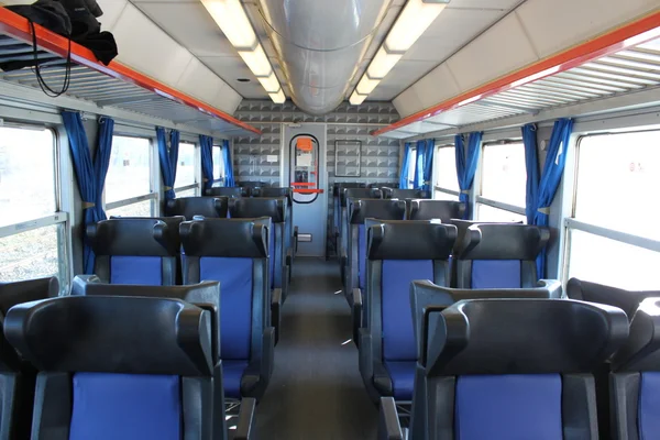 Train interior — Stock Photo, Image