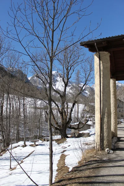 Mountain village — Stock Photo, Image