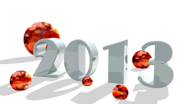 2013 new year — Stock Photo, Image