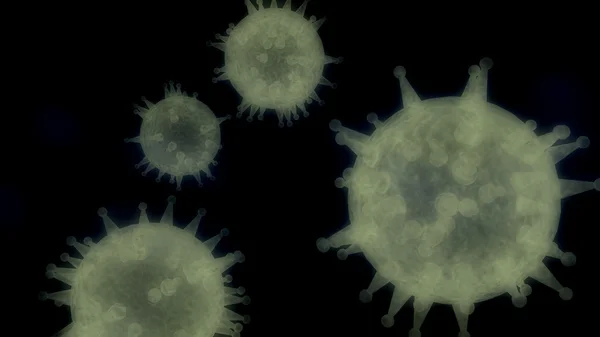 Virus macro — Stockfoto