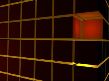 Karanlık kutuları grubu küp şekil olarak