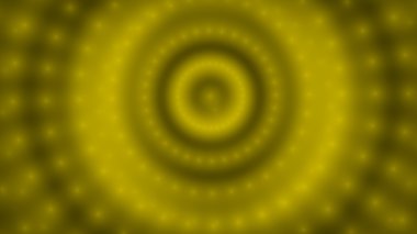 Halkaları bulanık neon daireler üzerinden