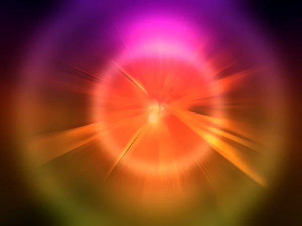 Blurred gradiente esfera supernova explotar — Foto de Stock