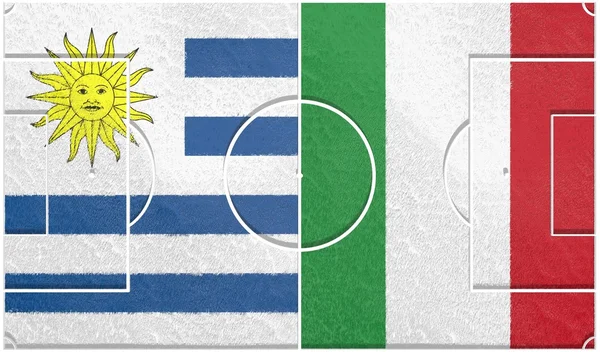 Uruguay vs italy group d world cup 2014 — Stock Photo, Image