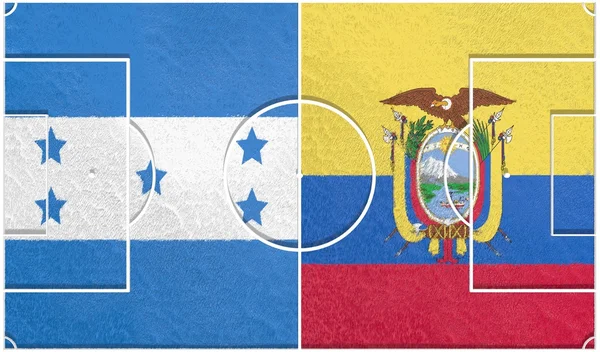 Honduras vs ecuador group e world cup 2014 — Stock Photo, Image