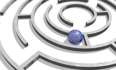Avrupa Birliği politik sorunların Maze