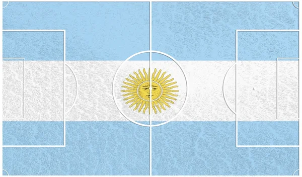 Аргентинский футбол — стоковое фото