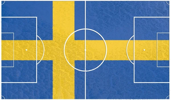 Švédsko fotbal — Stock fotografie