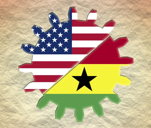 Relațiile dintre Usa și Ghana — Fotografie, imagine de stoc