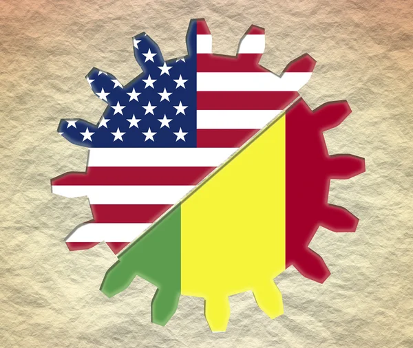 Отношения США и Мали — стоковое фото