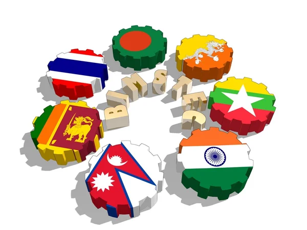 Bimstec — Stock Photo, Image