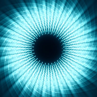 Işık ışınlarıyla soyut geometri arkaplanı