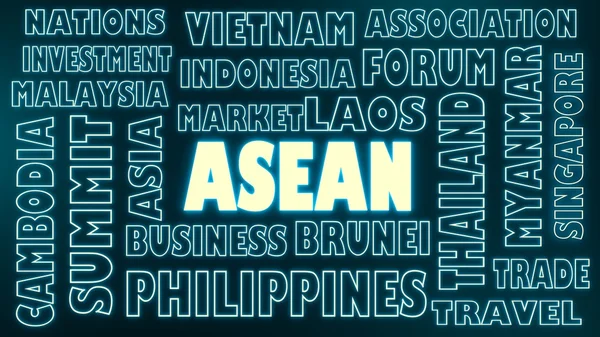 Asean... — Fotografia de Stock