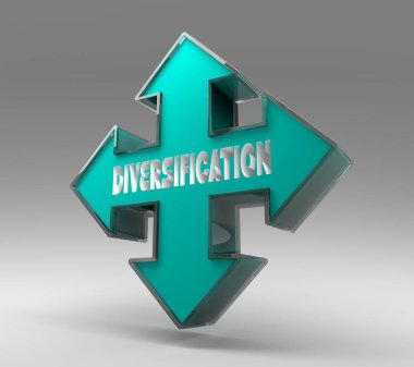 Ok kelime çeşitlendirmesiyle kesişiyor. İş konsepti