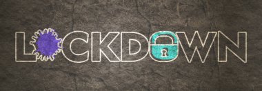 Koronavirüsün yayılmasını önlemek için kilit altına alındı..