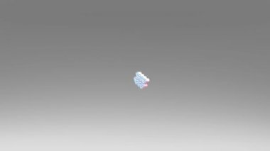 Su taşıyıcısı burç sembolü simgesi. Noktalar birbirine bağlı çizgiler