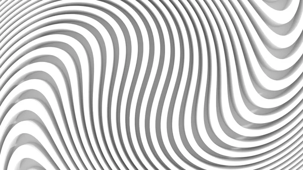 Fondo abstracto con rayas o líneas curvas. Renderizado 3D —  Fotos de Stock