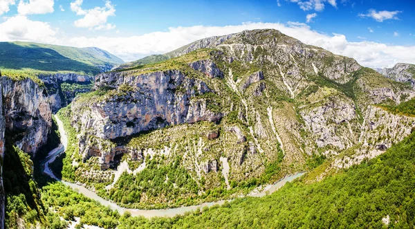 德韦尔东峡谷，韦尔东峡谷，法国普罗旺斯 — 图库照片