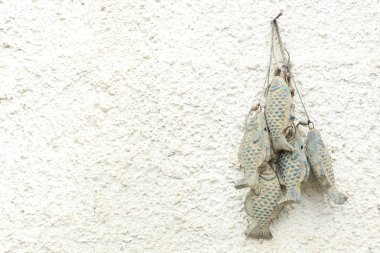 eski beyaz sıva doku arka plan - kırsal bir dekor duvar