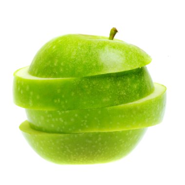 taze yaz elma - beyaz meyve