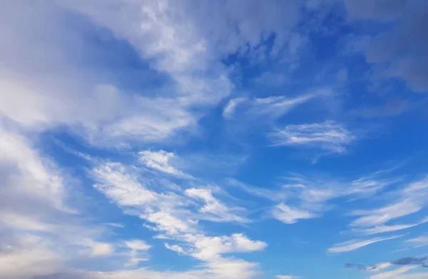 Nubes Blancas Fondo Azul Del Cielo —  Fotos de Stock